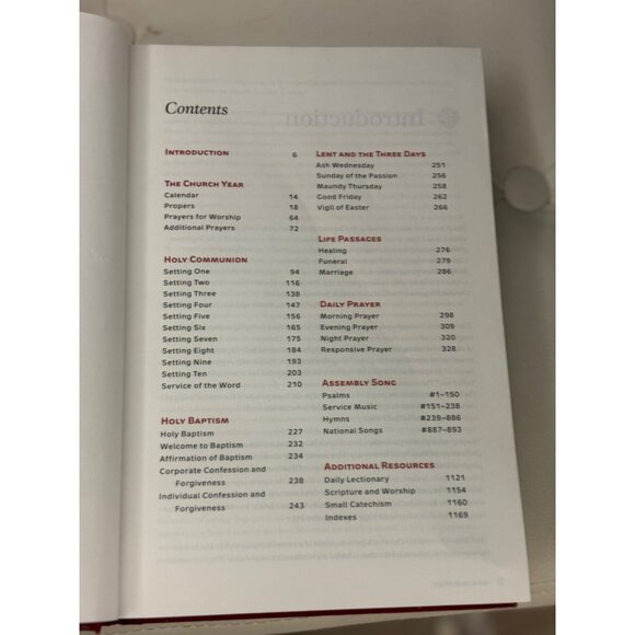 Evangelical Lutheran Worship Book By Augsburg Fortress - Picture 3 of 11